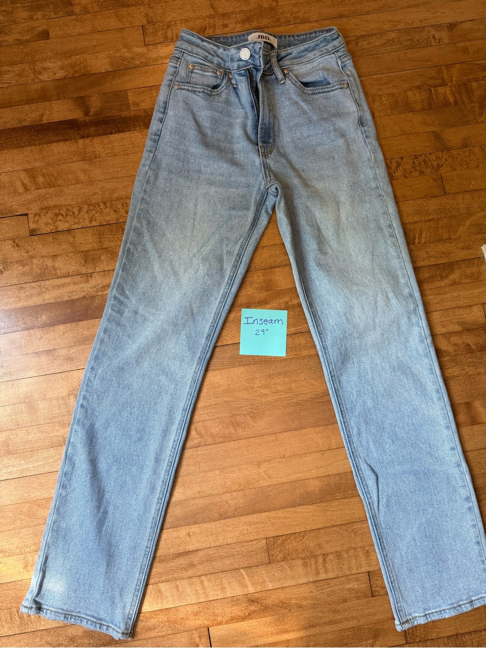 JBD Light Blue Straight Jeans - Classic Everyday Fit